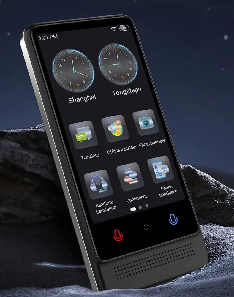 INTELIGENTNY ELEKTRONICZNY TŁUMACZ AI MOWY 137 JĘZYKI