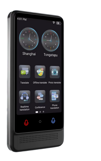 INTELIGENTNY ELEKTRONICZNY TŁUMACZ AI MOWY 137 JĘZYKI